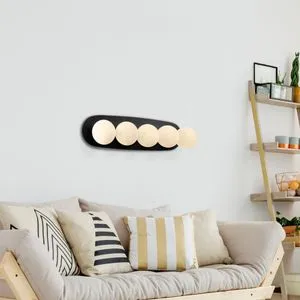 Well - 11741 Black
Cream Wall Lamp