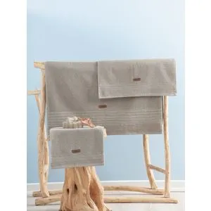 Wellness - Beige Beige Towel Set (3 Pieces)