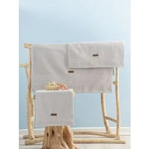 Wellness - Sivi Set Peškira (3 Komada)