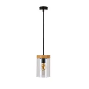 Wels Visilica Crna + Drvo1x40W E27