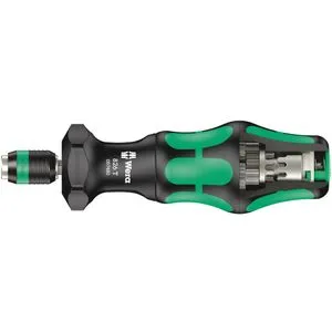 Wera 826 T Kraftform Turbo Odvijač sa držačem za bitove Rapidaptor, 1/4" x 146 mm, 05057480001