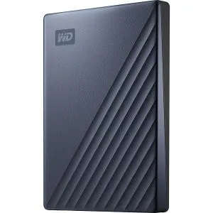 Western Digital WDBC3C0020BBL-WESN WD My Passport Ultra 2TB, USB3.2 Gen 1 Type-C (5Gbps), Blue [E...