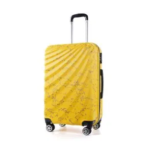 Wexta Wx-300 Baskılı Medium - Yellow Yellow Suitcase
