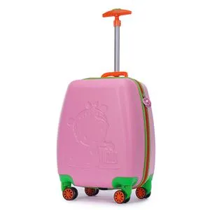 Wexta Wx-410 - Pink Pink Kid's Suitcase