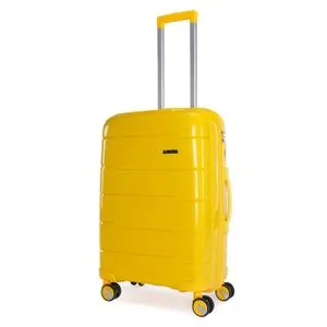 Wexta Wx-PP710 Medium - Yellow Yellow Suitcase