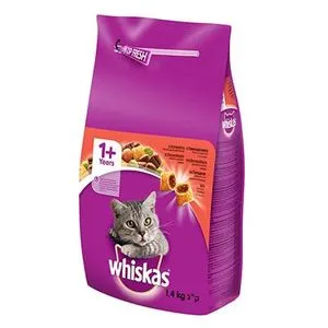 Whiskas briketi, govedina 1.4kg