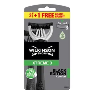 Wilkinson brijač Xtreme 3 active black  3+1 gratis