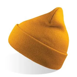Windmo kapa Atlantis Wind beanie 100% akrilna mostard