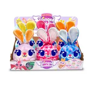 Winged Buddies Pliš Zeka Sort