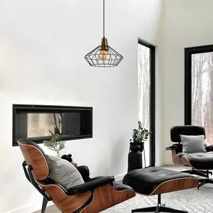 Wire - 2281 Black Chandelier