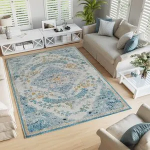 Woopamuk171 Blue Rug (100 x 200)