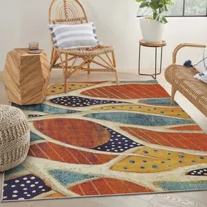 Woopamuk221 Multicolor Rug (100 x 150)