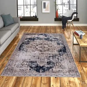 Woopamuk337 Cream Rug (100 x 150)
