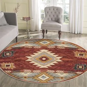 Woopamuk500 Orange Rug (110 x 110)