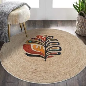 Woopamuk531 Cream Rug (120 x 120)
