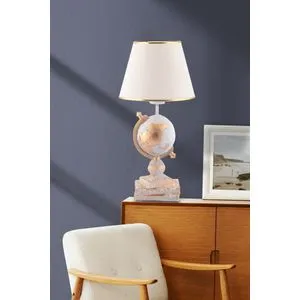 World - White White
Gold Table Lamp