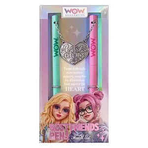 WOW Generation set 2 hemijske olovke sa priveskom