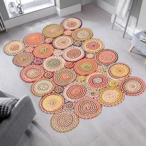 X 01 Multicolor Rug (90 x 150)