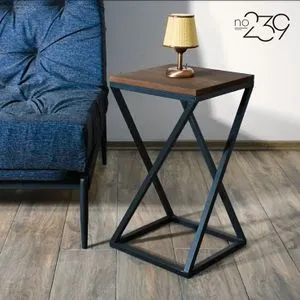 X Ayaklı Brown
Black Side Table