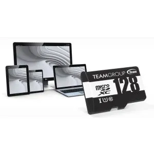 x-TeamGroup MICRO SDXC 128GB 100/20MP/s UHS-I U1 C10 +SD Adapter TUSDX128GCL10U03 Fo