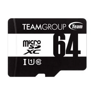 x-TeamGroup MICRO SDXC 64GB 100/20MB/s UHS-I U1 C10 +SD Adapter TUSDX64GCL10U03 FO