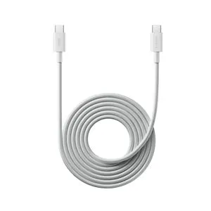 Xiaomi 6A pleteni USB-C to USB-C kabl 2m beli 120W