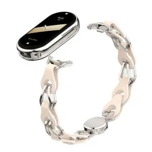 Xiaomi Mi Smart Band 8 Chain Strap White zamenska narukvica