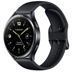 Xiaomi Watch S2 Black Case with Gray TPU Strap