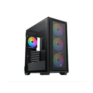 Xigmatek Master X II Pro kućište Full Tower, 4 ARGB ventilatora, kaljeno staklo, crno