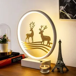 XMAS14 White
Gold Table Lamp