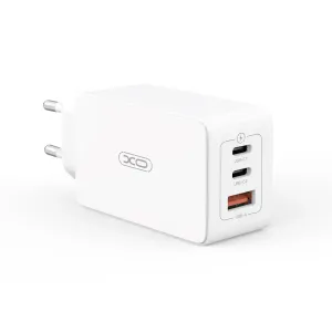 XO CE13 Kućni punjač FAST 65W Gan + Tip C kabl 1m