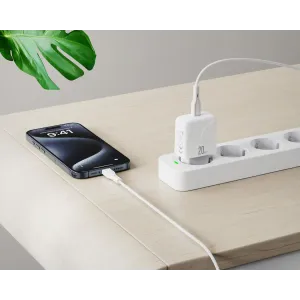 XO L141 Kućni punjač 20W Beli + Tip C kabl 1m