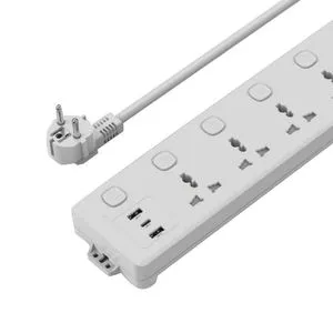 XO Produžni Kabl WL19 5 utičnica + 2USB+C 2m