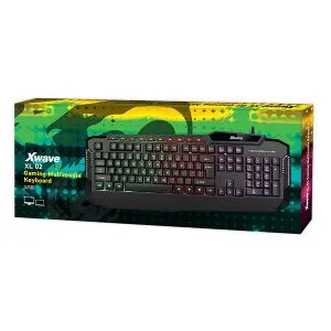 Xwave XL 02 Tastatura gejmerska multimedijalna sa RGB pozad.osvetljenjem,USA