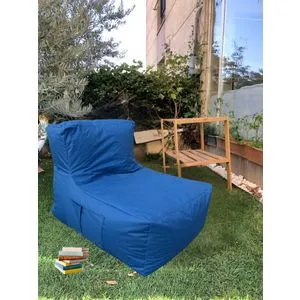 Xxl Sedir - Blue Blue Bean Bag