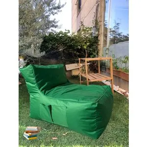 Xxl Sedir - Green Green Bean Bag