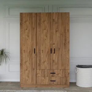 Yaman 1600-027 - Walnut Walnut Wardrobe