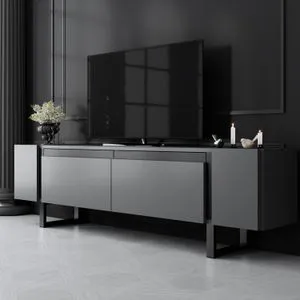 Yildiz - Anthracite, Black Anthracite
Black TV Stand
