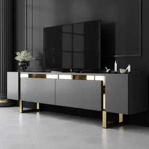 Yildiz - Anthracite, Gold Anthracite
Gold TV Stand