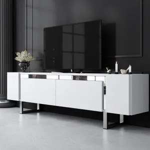 Yildiz - White, Silver White
Silver TV Stand