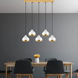 Yildo - M-7012 White Chandelier