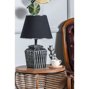 YL020 Black
Silver Table Lamp