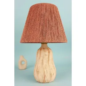 YL649 Krem Prirodna Stočna Lampa