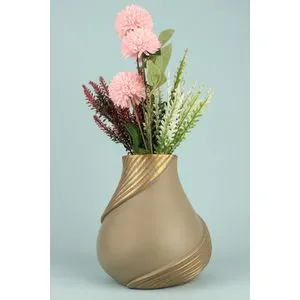 YL733 Beige Decorative Pot
