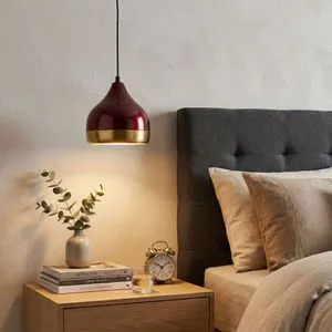 Yıldo - M - 6866 - C Claret Luster
