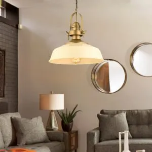 YM-10 White Chandelier