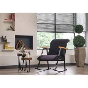 Yoka - Black Black Rocking Chair