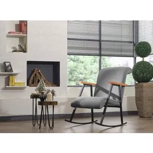 Yoka - Grey Grey Rocking Chair