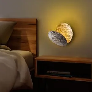 Yosma-13644 Silver
Gold Wall Lamp