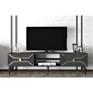 Yumedi - Anthracite, Gold Anthracite
Gold TV Stand